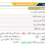 التشبيه والفعل الصحيح لغة عربية صف سابع 1